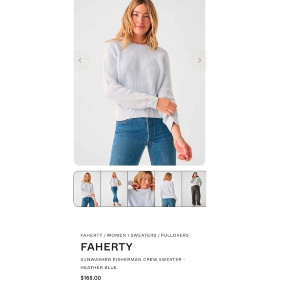 Faherty Sweater - Picture 1 of 7
